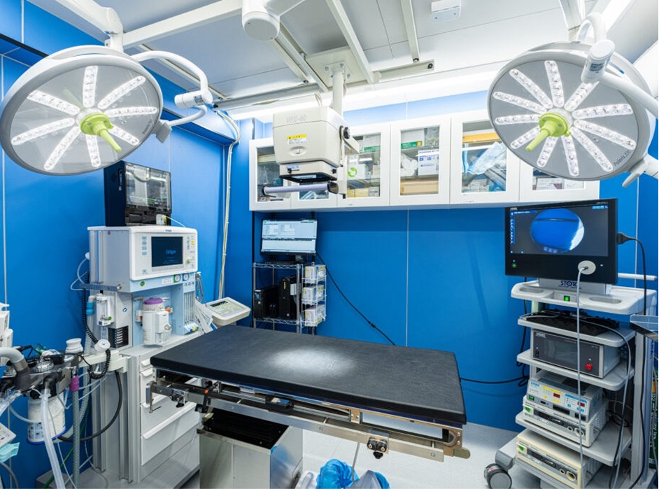 ビル内に動物病院併設